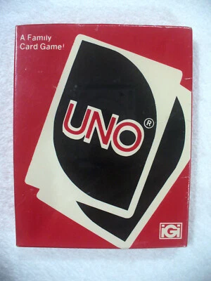Vintage UNO Card Game - 1979 - Brand NEW + Sealed - International Games - Image 1 of 4