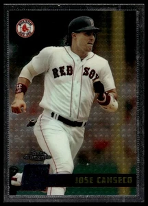 1996 Topps cromo José Canseco #146 🔥 Medias Rojas de Boston - Imagen 1 de 2