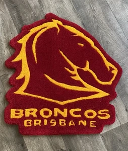 Brisbane Broncos NRL Area Rug - Picture 1 of 8