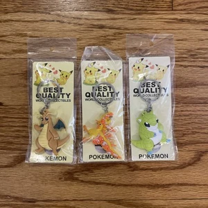 Pokemon Mejor Calidad Mundo Coleccionables Llavero 4" Dragonite Moltres Sandshrew - Imagen 1 de 4