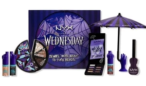 NYX Maquillaje Profesional Wednesday Addams Colección Completa Kit Bóveda ¡Juego! - Imagen 1 de 1