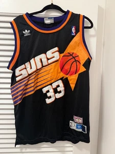 Adidas Phoenix Suns Grant Hill 33 taglia Large maglia swingman nera alt - Foto 1 di 6