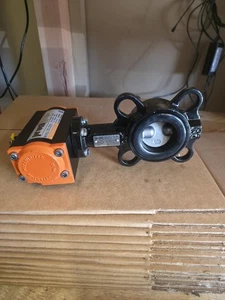 1 NEUER PROVAL PA052DA PNEUMATISCHER STELLANTRIEB MIT V101 ABSPERRKLAPPE NNB - Bild 1 von 2