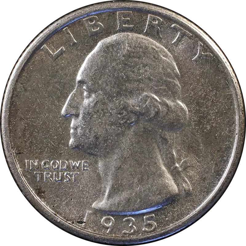 1935-S Washington Quarter Great Deals From The Executive Coin Company - Image 1 of 2