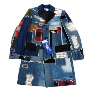 JUNYA WATANABE MAN Patchwork Denim Coat Size XS(K-162107) - Picture 1 of 12