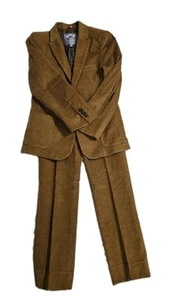 Boys 2 Piece Corduroy Suit Appaman Fine Tailoring Sz 10 Cotton Jacket And Pant - Picture 1 of 10