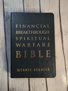 Financial Breakthrough Spiritual Warfare Bible KJV Morris Cerullo Bonded Leather - Bild 1 von 7