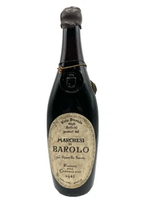Vintage Vino Rosso Barolo 1945 Riserva Castellana Marchesi di Barolo 66cl 13% - Foto 1 di 8