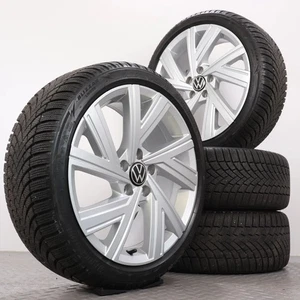 Winterräder 18 Zoll VW Golf 8 CD Original Felgen Bergamo Reifen 225/40R18 DOT22 - Bild 1 von 10