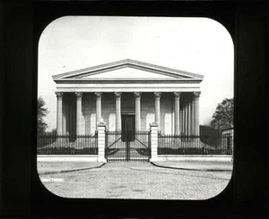 Latern Slide 1890s Founders Hall Girard College Philadelphia Photograph - Picture 1 of 1