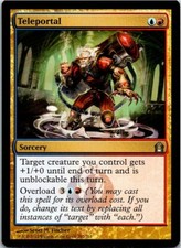 Teleportal Magic The Gathering Return To Ravnica Card Mint X1