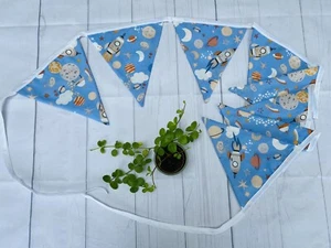 Bunting de diseño espacial hecho a mano 2,5 m - Imagen 1 de 3