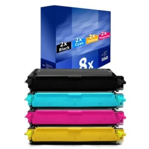 8x Europcart Cartridge For Epson Aculaser C-2800-DTN C-2800-N C-2800-DN - Picture 1 of 2