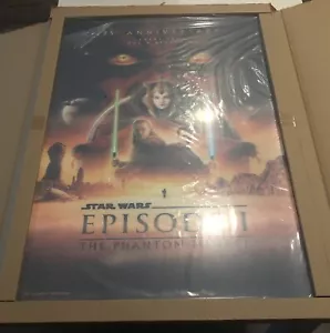 Star Wars The Phantom Menace Matt Ferguson 25th Aniv 3D Lenticular Print xx/100 - Picture 1 of 4