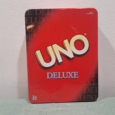 2004 UNO Deluxe Edition Card Game Tin (B0001) - Image 1 of 4