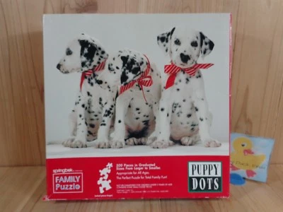Пазл SPRINGBOK 500 штук ЩЕНЯЧЬИ ТОЧКИ далматинские собаки 1984 Hallmark  - Изображение 1 из 4