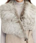 LRL Lamb Shearling and Suede Toggle-Button Vest SZ (S)