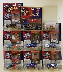 Winners Circle 1998-89 Cool Customs Set Of 10 NASCAR Hot Rods 1:64Scale - Picture 1 of 10