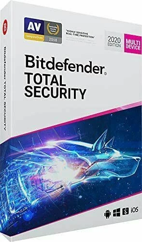 BITDEFENDER TOTAL SECURITY 2025 10 DEVICE 2 YEAR 200MB VPN DOWNLOAD SAME DAY - Image 1 of 1