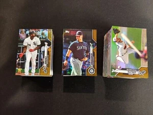 2020 Topps Series 1 GOLD FOIL PARALLEL 1-175 You Pick From List JUMBO - Picture 1 of 1