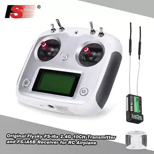 Flysky FS-I6s Transmitter & FS-IA6B Receiver 10CH 2.4GHz AFHDS 2A RC System - Picture 1 of 13