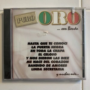 New, SealedPuro Oro: Con Banda by Various Artists (CD, Jun-1999) Very Rare. - Picture 1 of 3