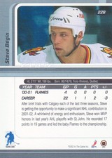 2001-02 BAP Signature Series Hockey #228 Steve Begin
