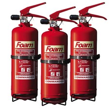 NEW 3 x 2 LTR FOAM FIRE EXTINGUISHER FOR HOME/OFFICE