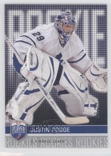 2008-09 Upper Deck Be a Player /99 Justin Pogge #214 Rookie RC