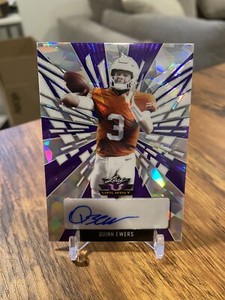 QUINN EWERS 2022 LEAF VALIANT ROOKIE AUTO SP #/10 🔥 📈