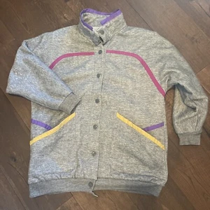 Be In The Current Seen Vintage cardigan jacket coat Sweatshirt Medium large XL - Picture 1 of 8