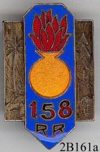 2B161a - INFANTERIE - 158e R.R - Picture 1 of 2