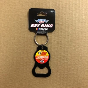 Joey Logano 2018-2022 NASCAR Cup Series Champion Key Ring - Picture 1 of 4