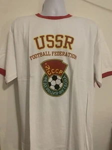 USSR (Soviet Union) FOOTBALL FEDERATION Fan's t-shirt - Picture 1 of 2