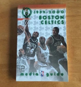 Guía oficial de medios de baloncesto de la NBA Boston Celtics 1999-2000 Paul Pierce Walker - Imagen 1 de 2