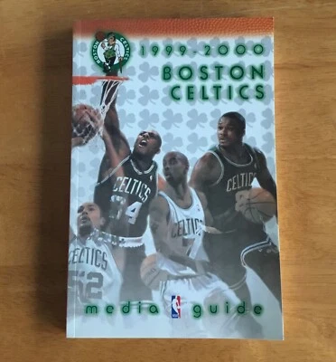 Boston Celtics Oficial 1999-2000 NBA Baloncesto Medios Guía Paul Pierce Walker Foto 1 de 2