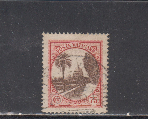 VATICAN :  1933 - USED  - SCOTT #  26 - Image 1 of 1