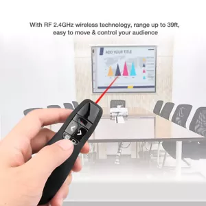 Receiver Presenter Pointer Pen Page Turning pen Remote Control for Presentation - Picture 1 of 6
