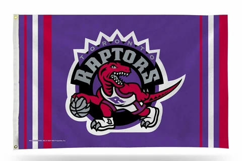 Toronto Raptors Flag Banner 3x5 Retro Design Premium Outdoor House Basketball Cover