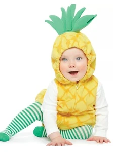 NWT Carter's Pineapple Halloween Costume BABY 3-6 Months Brand NEW So Cute!! - Picture 1 of 4