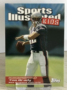 Topps Sports Illustrated For Kids 2006 Tom Brady New England Patriots #SI23 - Imagen 1 de 2