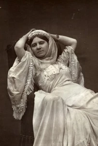 France Comedie Francaise Actress Miss Rousseil Woodburytype Photo Carjat 1875 - Imagen 1 de 3