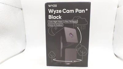WYZE WYZECPAN3_BK PAN V3 WIRED 1080P IN/OUT SECURITY CAMERA PRIVACY MODE, BLACK - Image 1 of 4