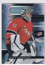 2022-23 UD SP GAME USED AUTHENTIC ROOKIES TRUE #163 CANES PYOTR KOCHETKOV 19/52