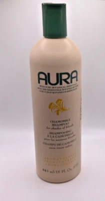 Champú de manzanilla AURA para tonos de rubio - 15 oz Foto 1 de 2