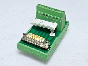 Phoenix Contact 2281131 Flkm-d15 Sub / S Serie 15-CONTACT Terminazione Tavola - Foto 1 di 10