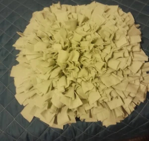 Schnüffelteppich  Lekkerlimatte Handarbeit   neu ca.  40 x 40 cm - Bild 1 von 1