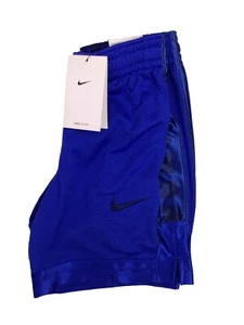 Nike Dri Fit Basketball Waffelmuster Mesh Shorts Jugend Jungen Größe Small blau NEU - Bild 1 von 8
