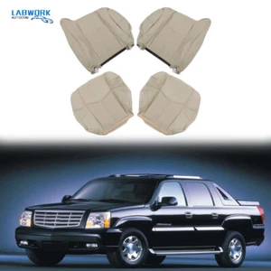 Front Seat Cover For Cadillac Escalade 2003 2004-2006 Left Right Bottom Back Tan - Picture 1 of 12