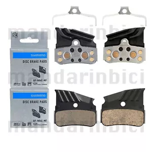 2 paia pastiglie freno a disco Shimano XTR BR-M9120 N04C Metal Ice-Tech nuove con scatola ibpn04cmfa - Foto 1 di 1